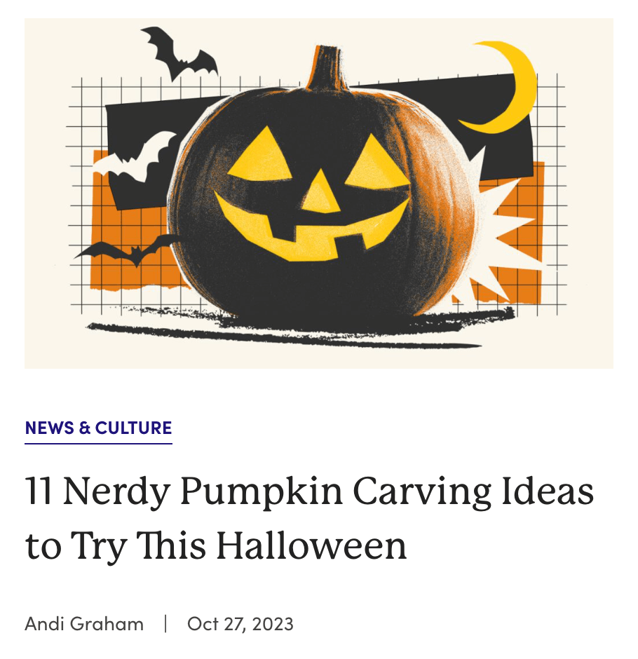 seasonal seo content optimization example Halloween blog