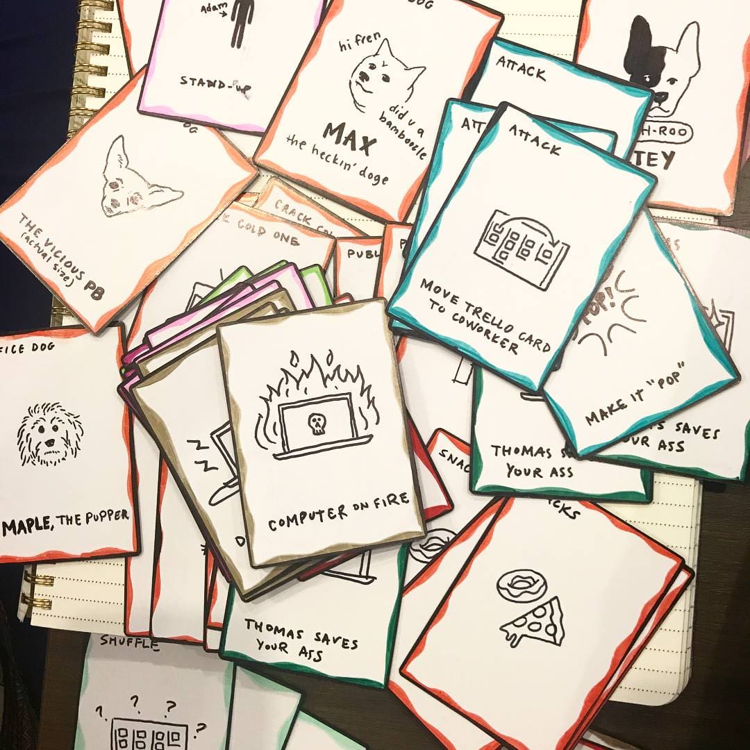 Big Sea Explocean card game sample cards