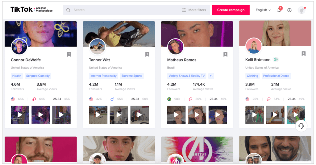 TikTok's Collaborator Marketplace