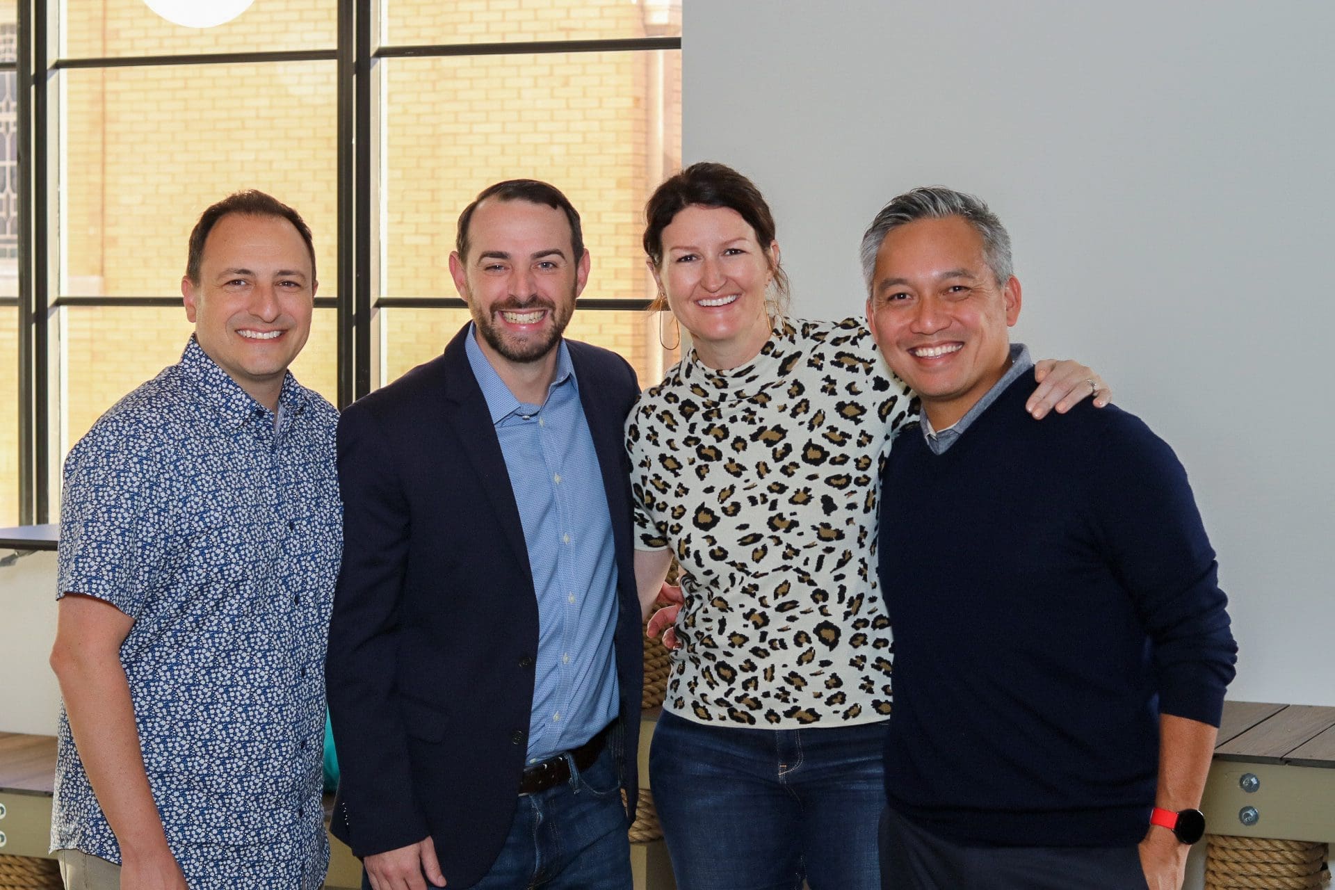 David Capece, Rob Kane, Andi Graham, and Dzuy Nguyen