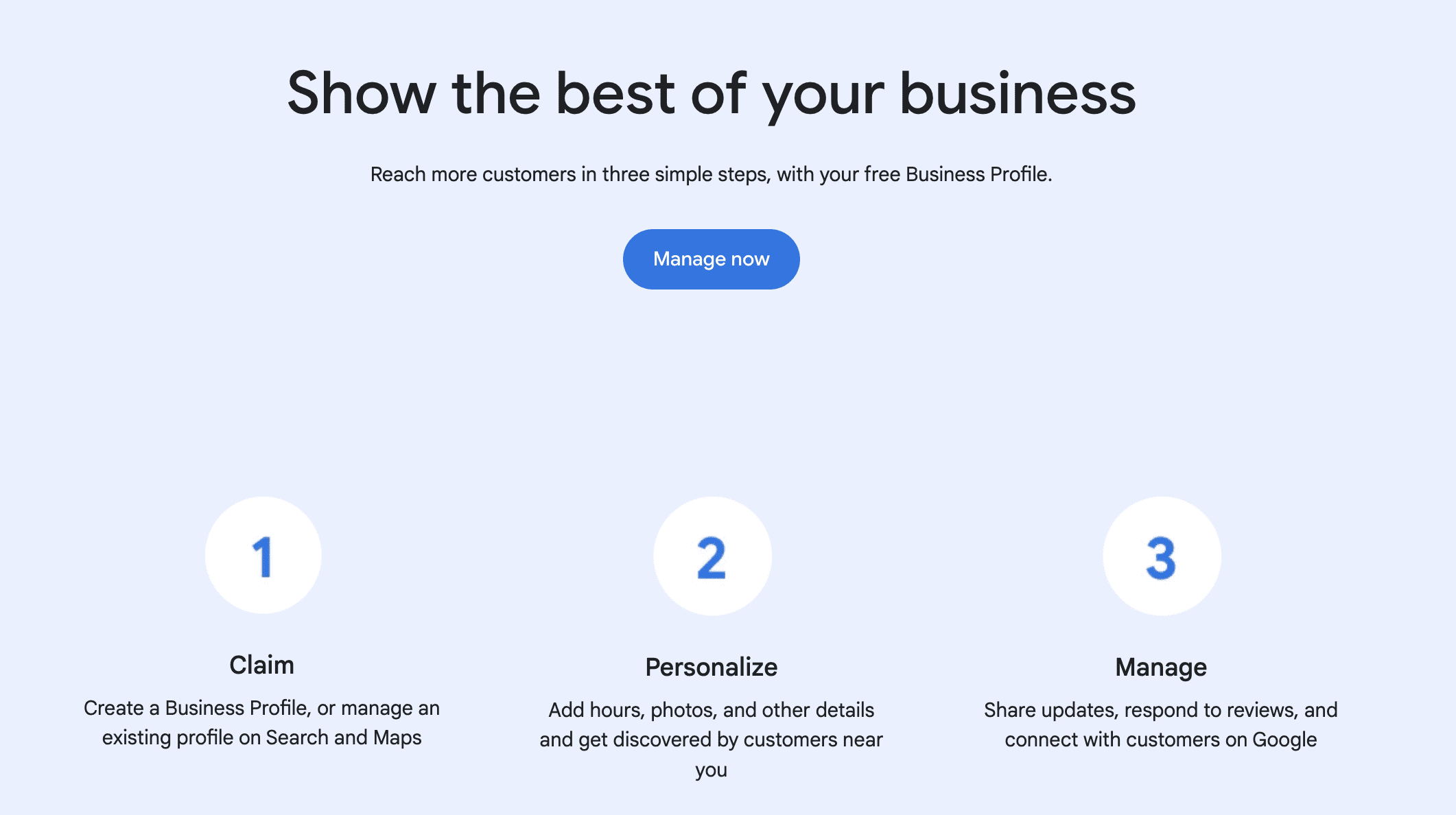How to get started with Google Business Profile