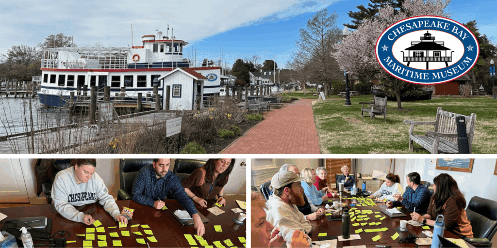 Marketing professionals at a workshop