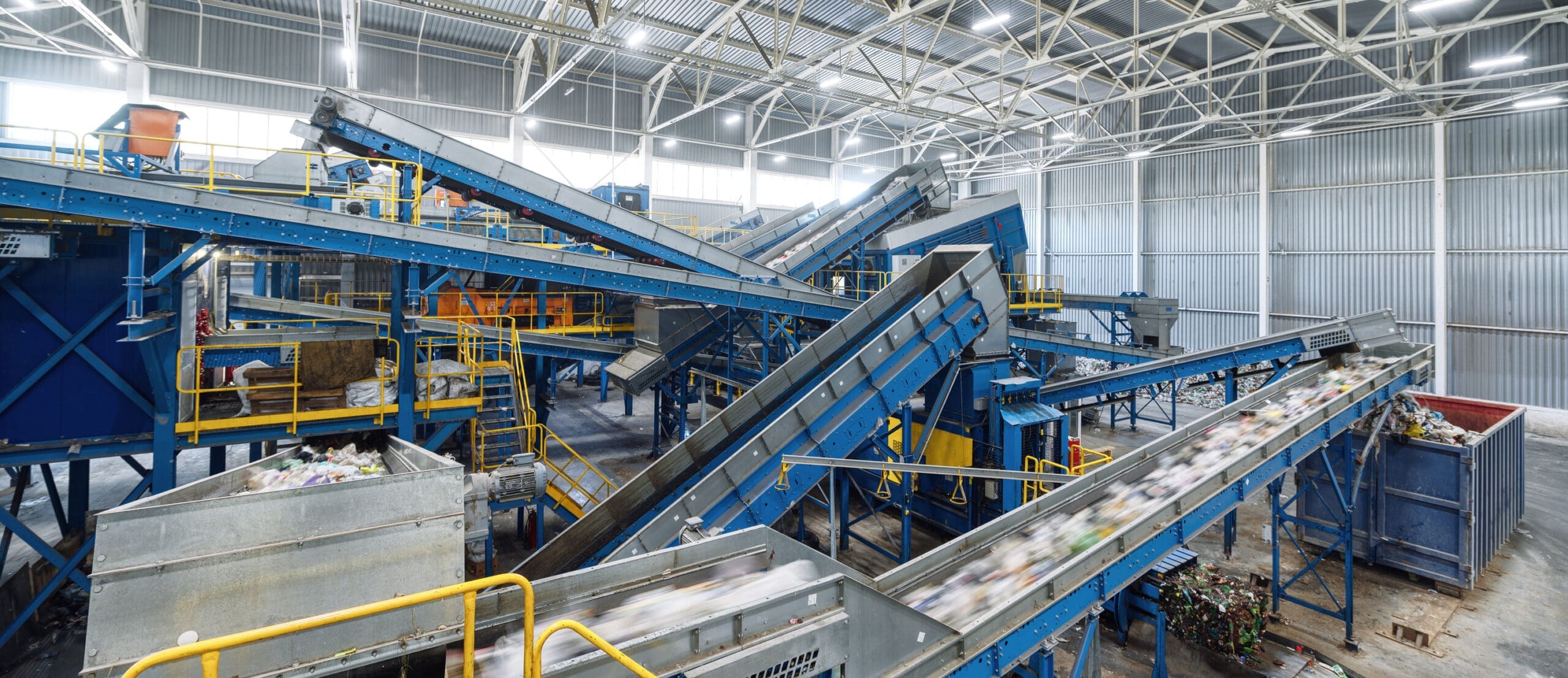 a recycling facility